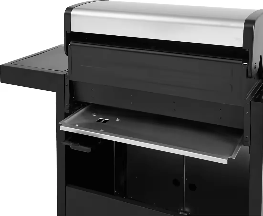 Gasgrill Rockford 4 Brenner und Seitenbrenner 14 5 kW Gesamt BBQ