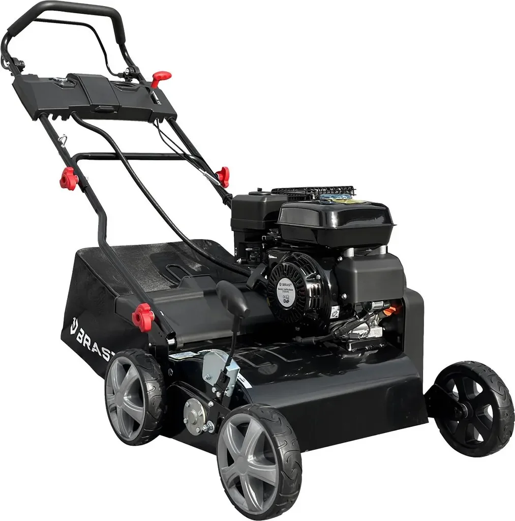 Benzin-Vertikutierer / Lüfter 4-Takt Motor 4,5kW (6,12PS) / 212cm³, TÜV geprüft