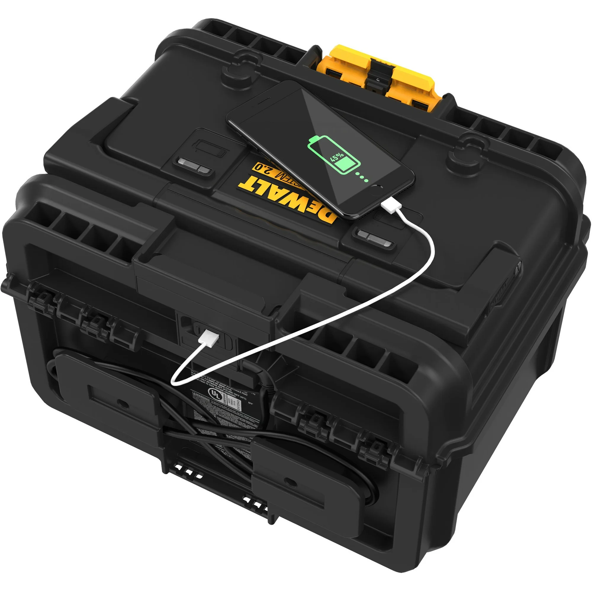 DEWALT ToughSystem 2.0 Charger Box DWST83471, Ladestation