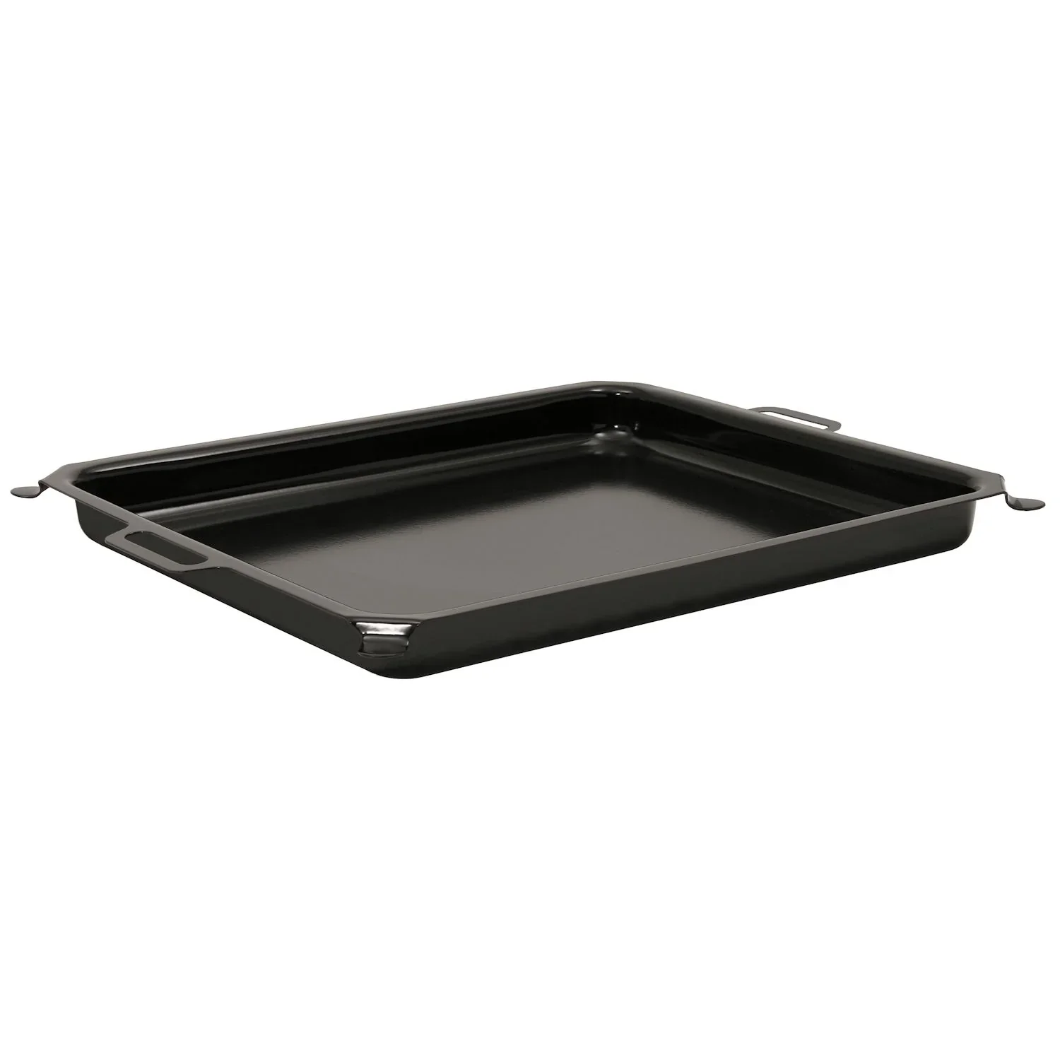 Gastrobräter Edelstahl Profi 3 flammig 64x52x27 cm emaillierte Pfanne