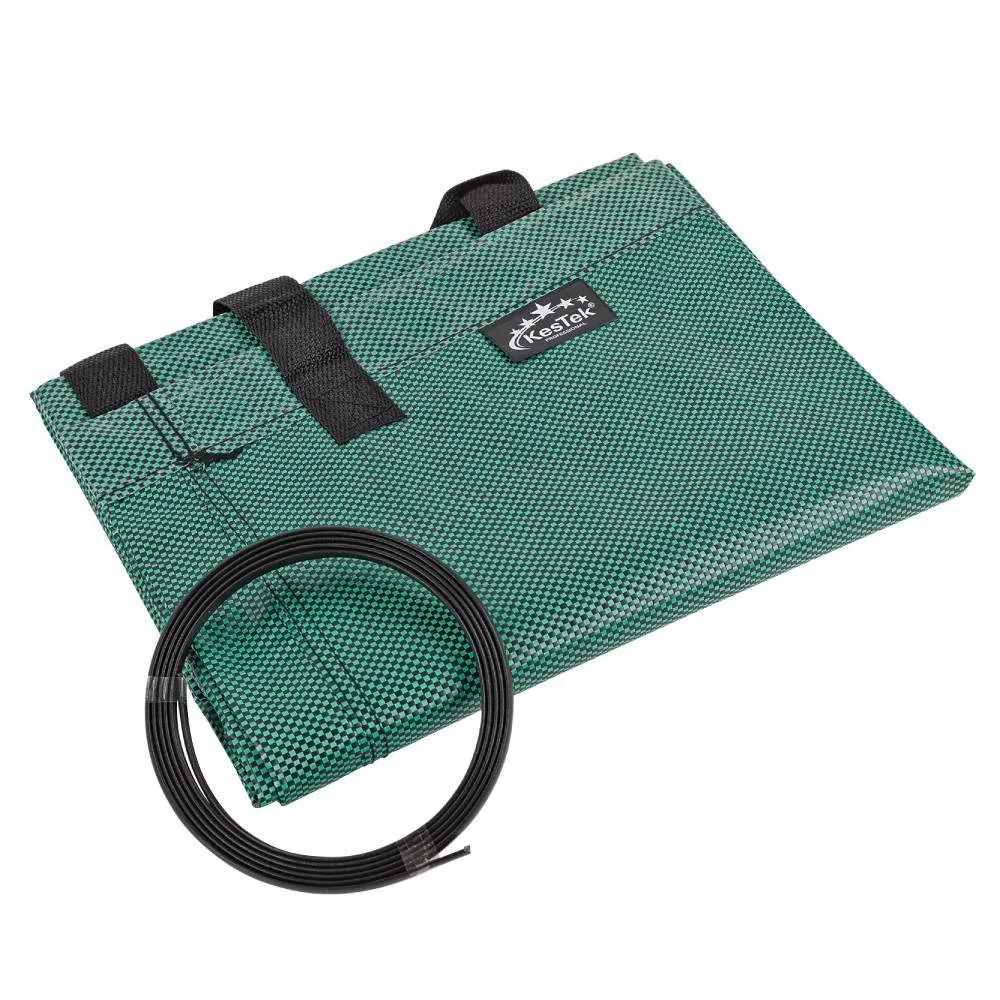 KESTEK Gartensack PP-Gartentasche 272 Liter grün Laubsack mit Griffen