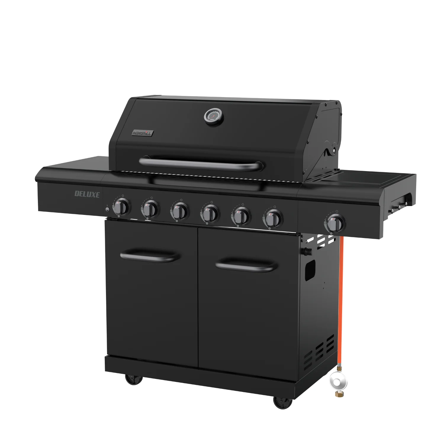 Gasgrill 6B Deluxe 6+1 Brenner BBQ Outdoor