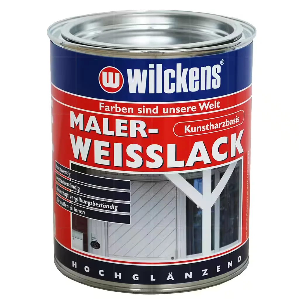 WILCKENS FARBEN Maler-Weisslack 0.375 Liter Lack weiss
