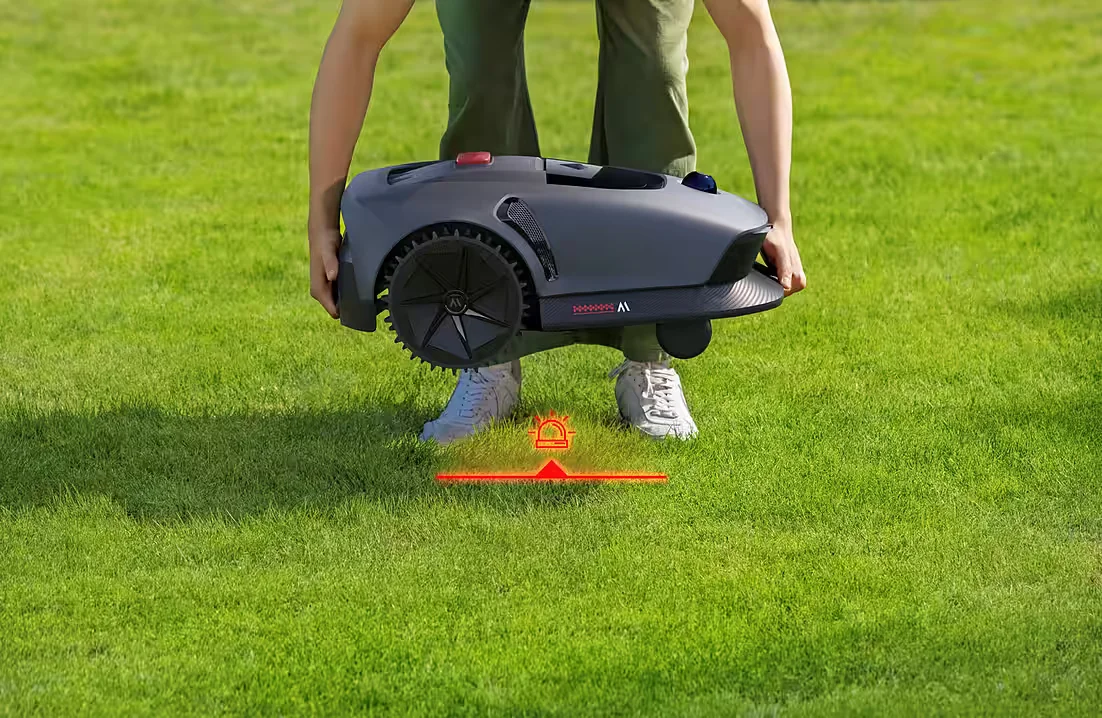 Rasenmähroboter MOVA 600 Kit inkl 5 Ah Zusatz Akku Ersatzklingen