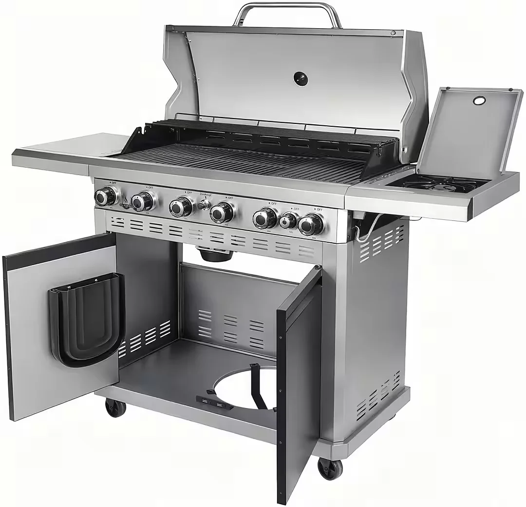 Gasgrill Detroit BBQ Grill für Garten und Terrasse