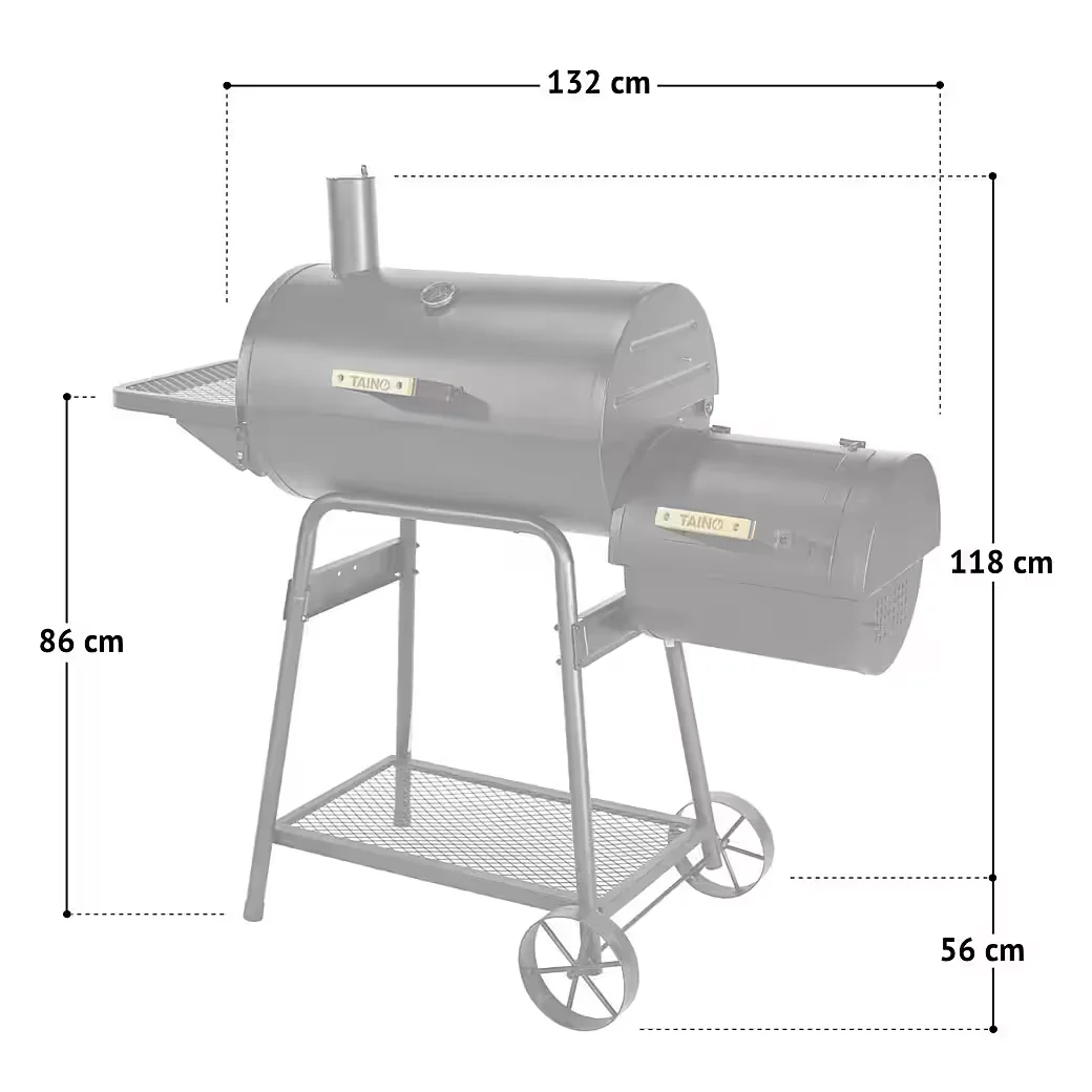 KAMAYO Smoker Grill fuer BBQ und Raeuchern