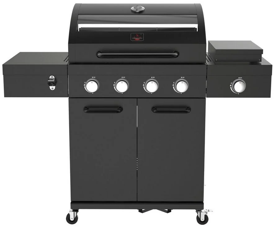 El Fuego® Gasgrill "Kingston Nocturne" 4+1 mit Infrarotbrenner schwarz
