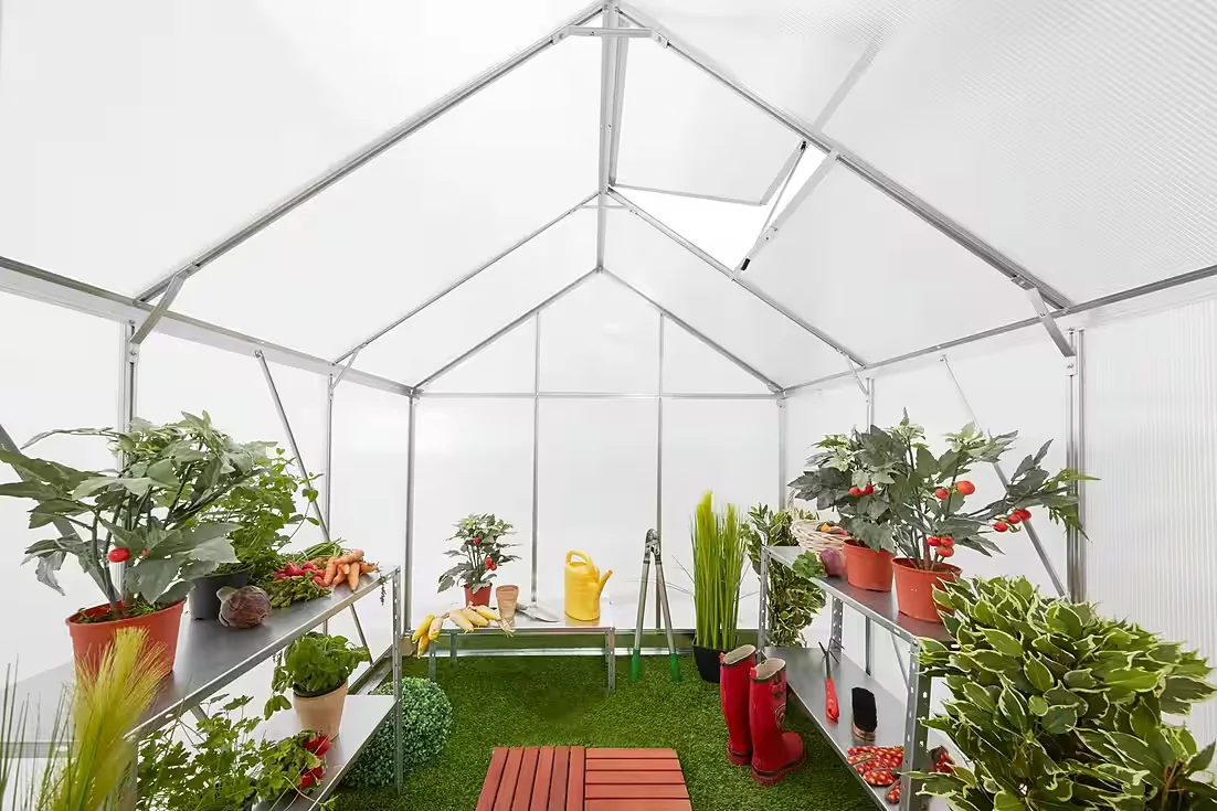 Gewächshaus Florenz Garten Treibhaus für Pflanzen