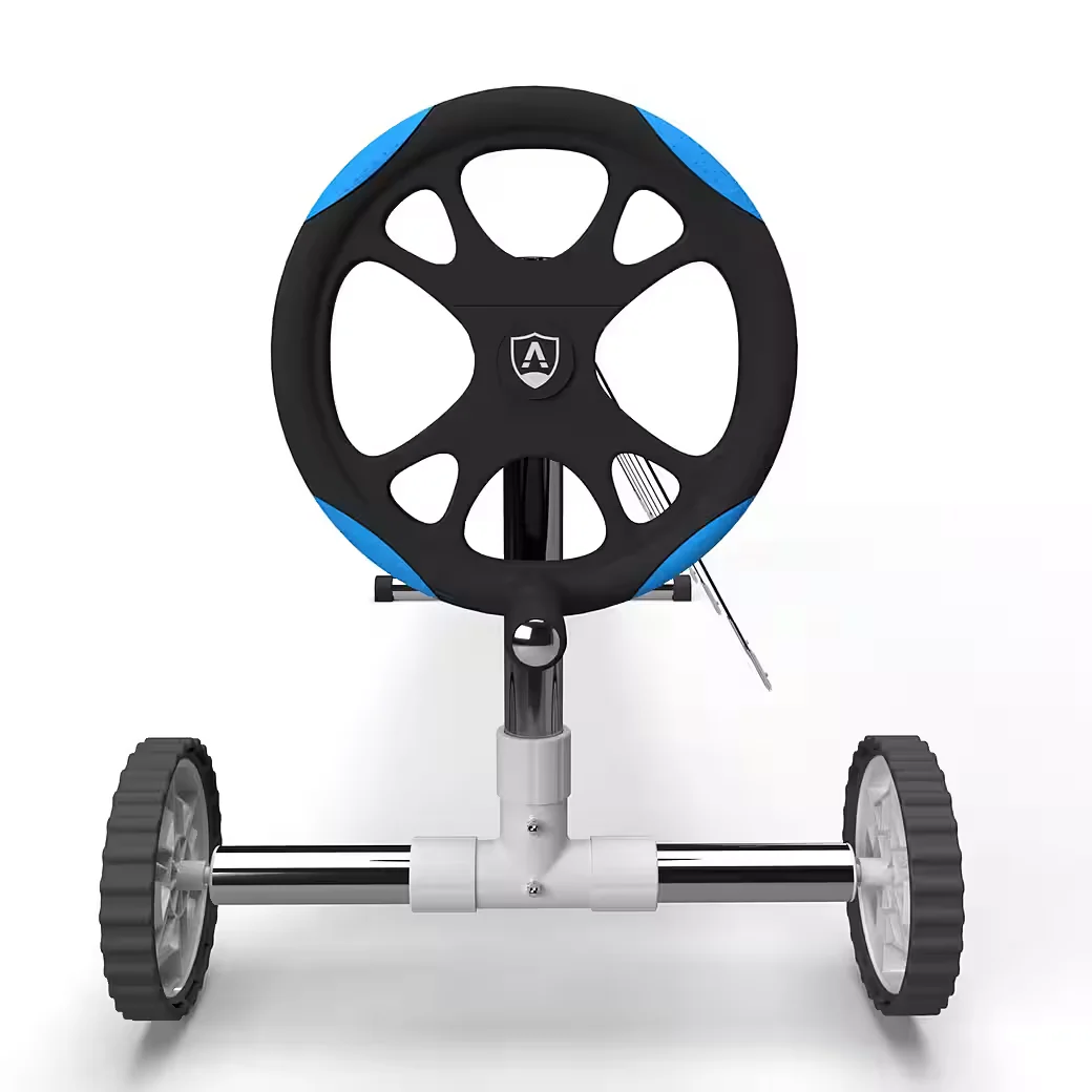 Pool Abdeckplane Aufroller 300 bis 570 cm mit Rollen Befestigung