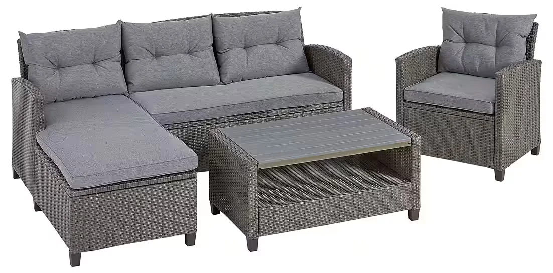 Gartenlounge Set Cordoba Outdoor Sitzgruppe für Terrasse