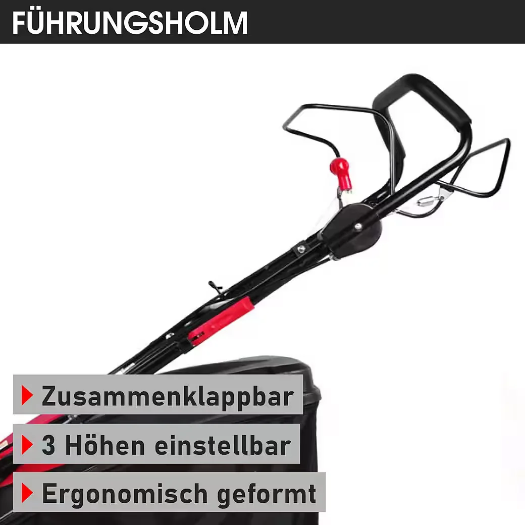 Benzinrasenmäher 7PS RED LINE mit Antrieb selbstfahrend