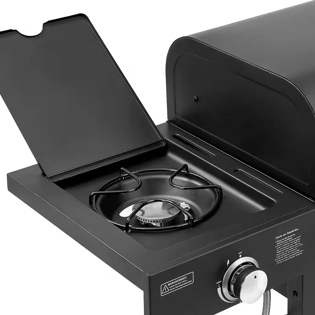 Holzkohlegrill HERO DUO BBQ für Garten Outdoor Camping