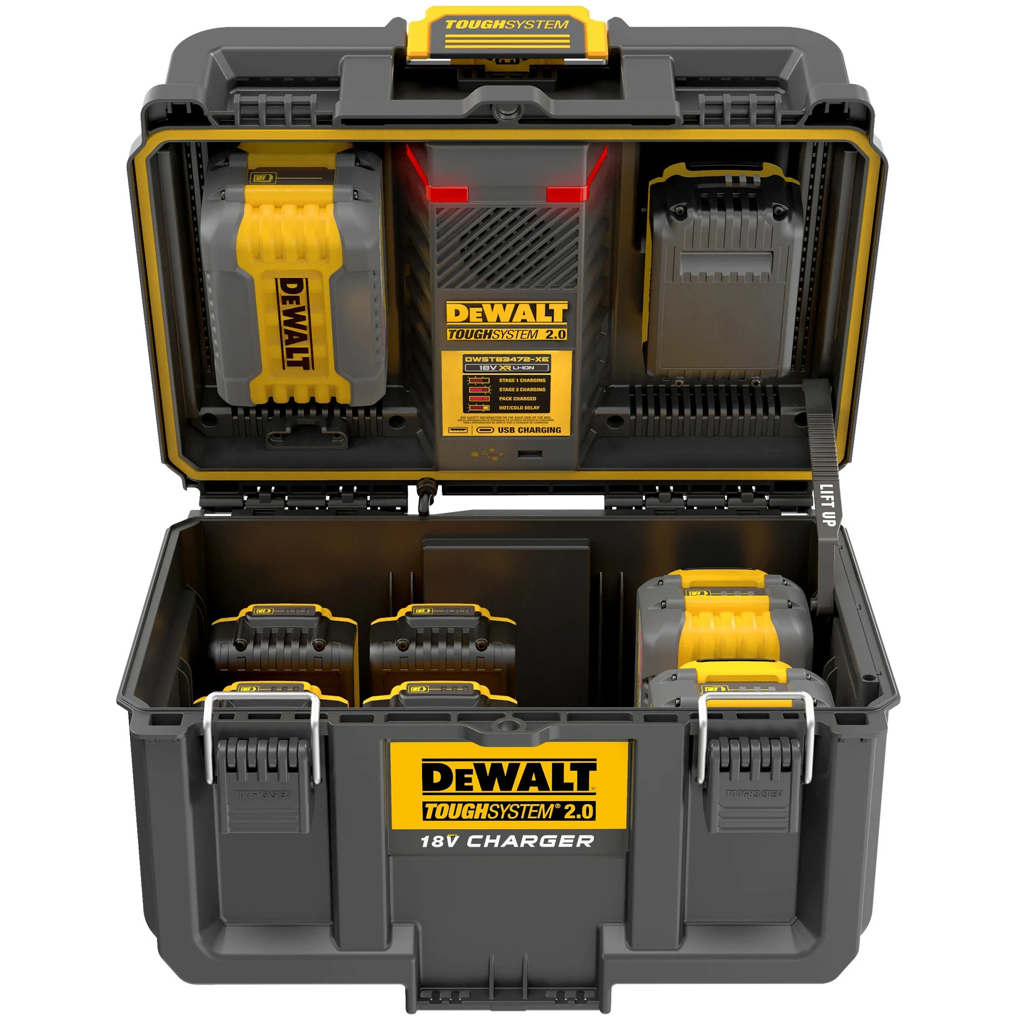 DEWALT ToughSystem 2.0 Charger Box DWST83471, Ladestation