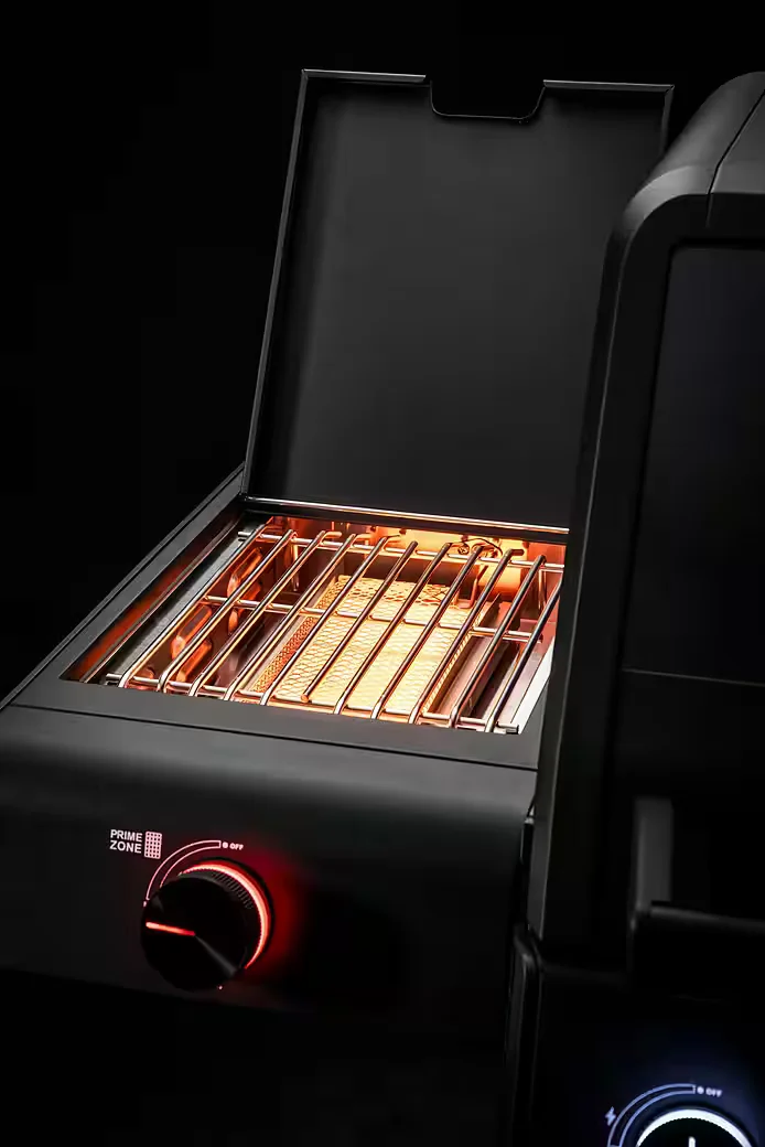 Gasgrill ALLFLAME Prime 4 BBQ für Balkon und Garten