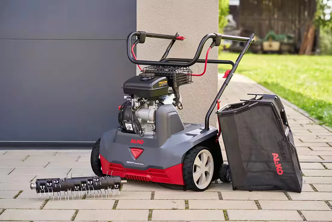 VERTIKUTIERER 38 6 P COMBI CARE COMFORT Benzin Rasenlüfter