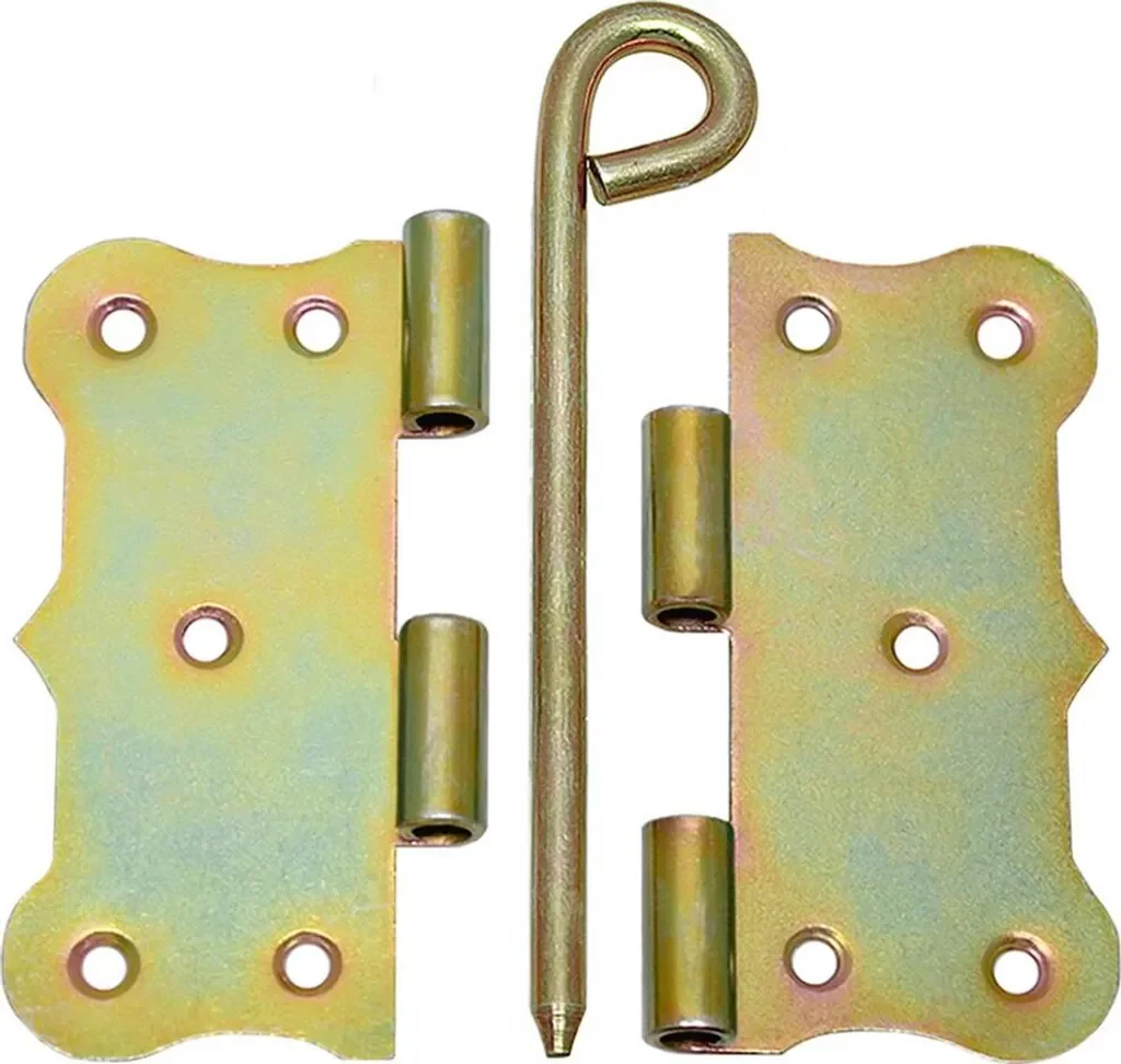 Kulissenscharniere Türscharniere 80x80 Türband Retro mit losem Stift