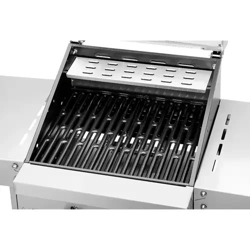 Profi Cook PC-GG 1255 Holzkohle Gas Grill 2 Brenner Edelstahl BBQ