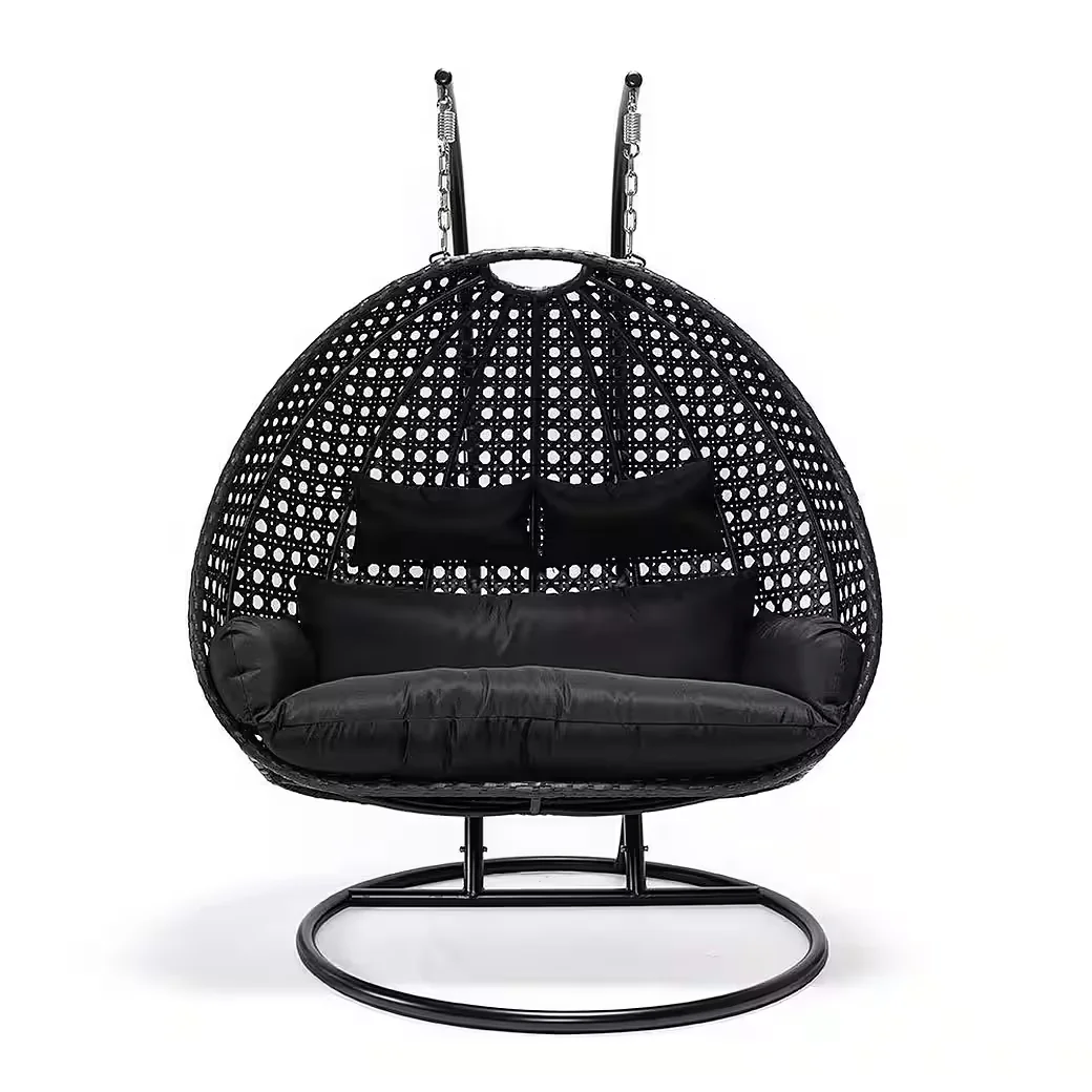 Hängesessel Polyrattan TWIN Outdoor Garten