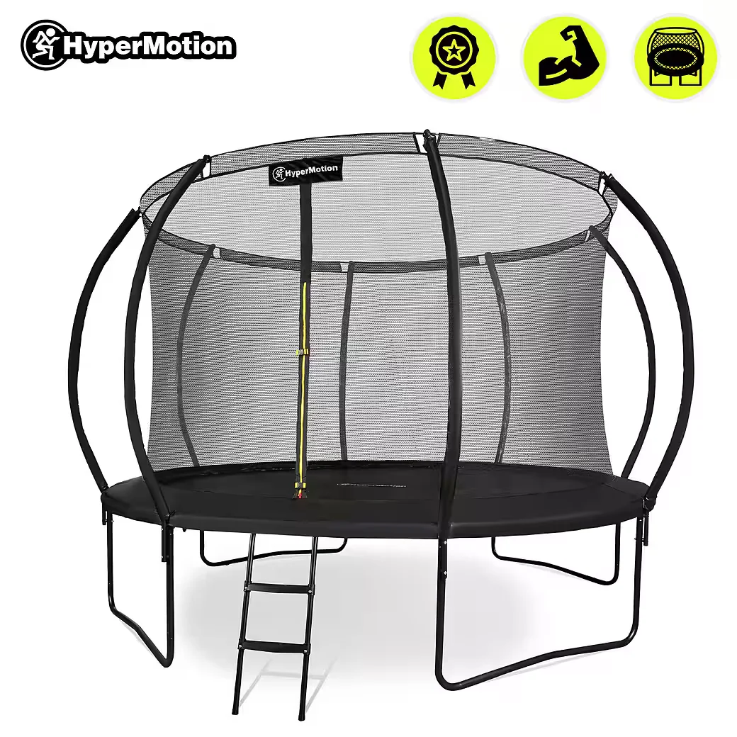 Gartentrampolin mit Leiter und Innennetz für Kinder