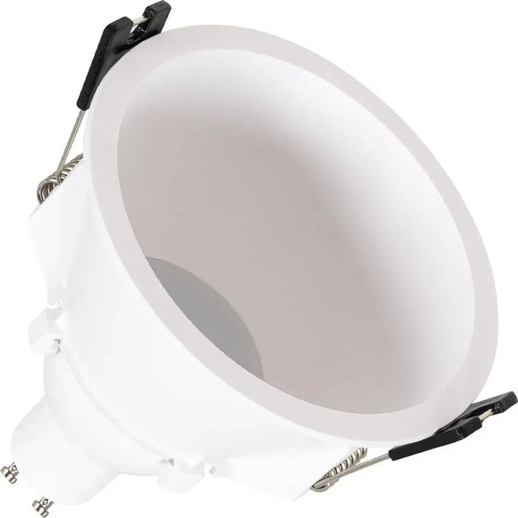 LED Downlight Einbaustrahler GU10 6W 85 mm 4000K neutralweiß schwarz