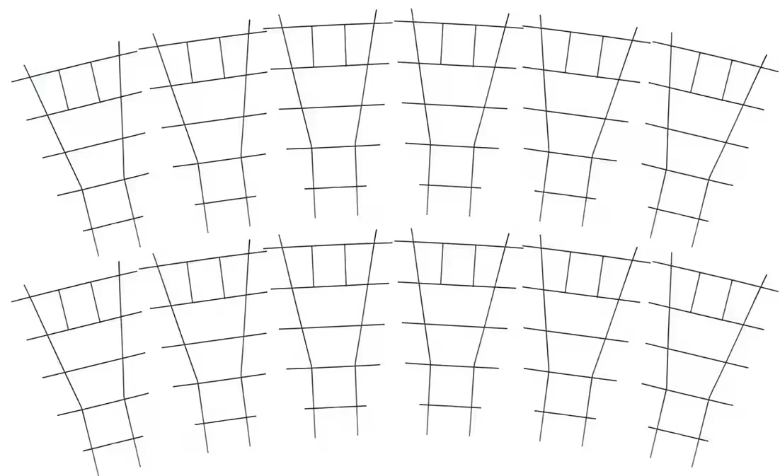 GRÜNER JAN Rankhilfe Spalier leiterförmig 50x30 cm für Topfpflanzen