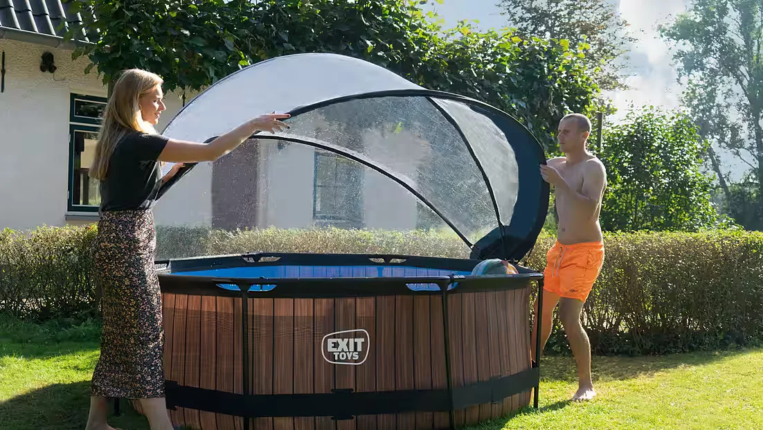 Framepool Aufstellpool inkl multifunktionaler Abdeckung