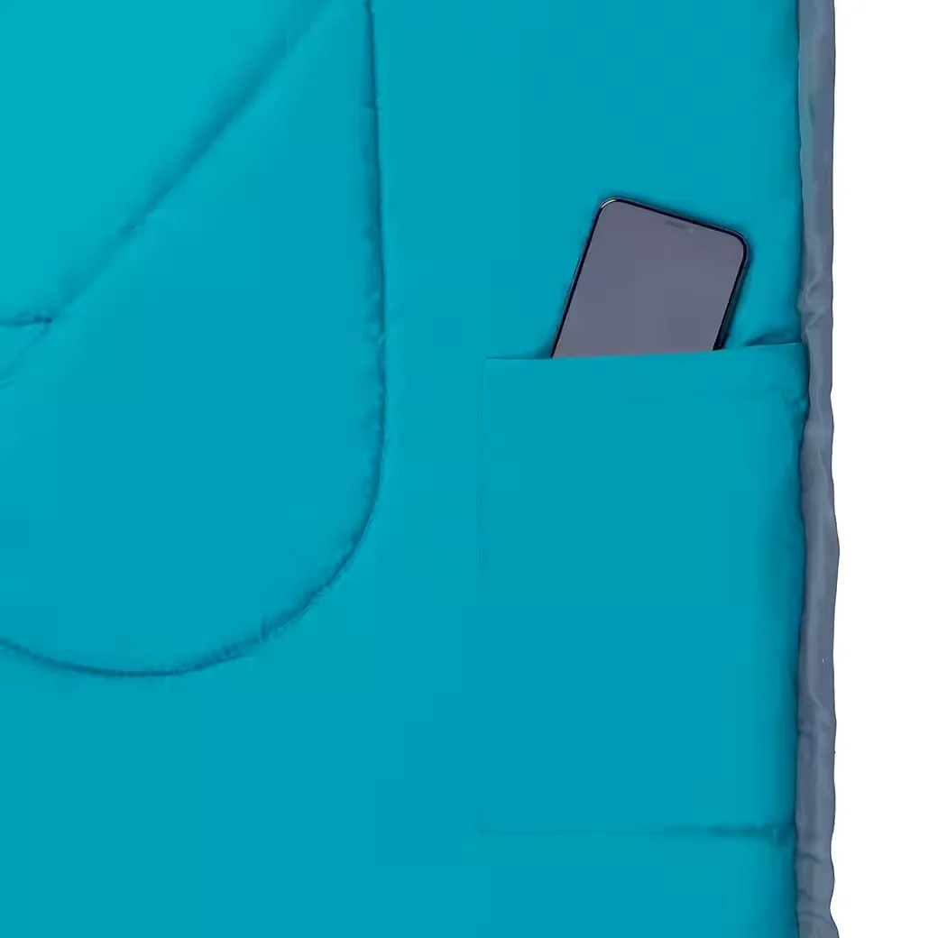 Schlafsack Camping Deckenschlafsack Outdoor M 175+30 x 75 cm warm