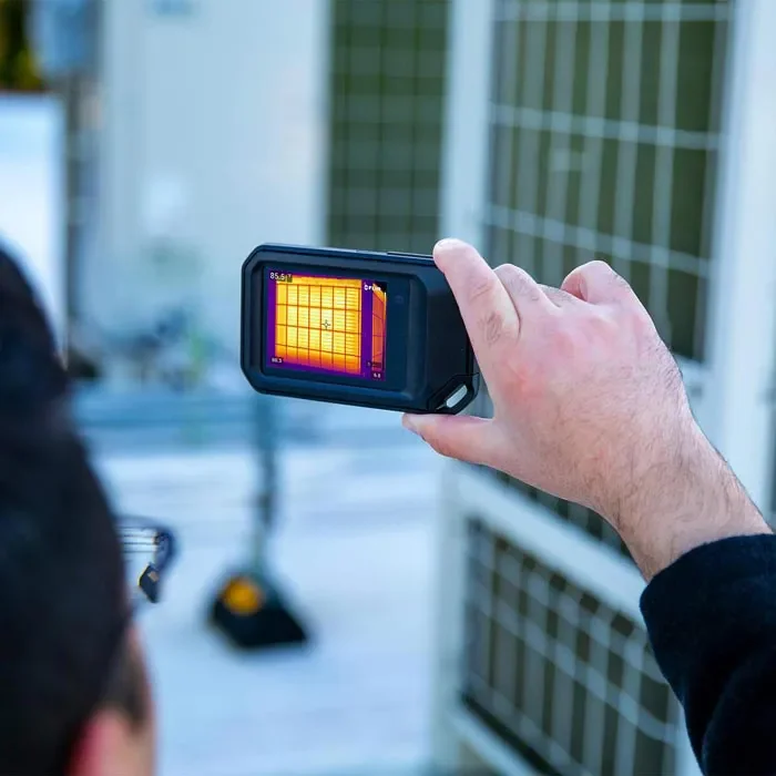 FLIR Wärmebildkamera 89401-0202, C5, 160x120 Pixel, 8,7 Hz, WLAN, -20°C bis 400°C
