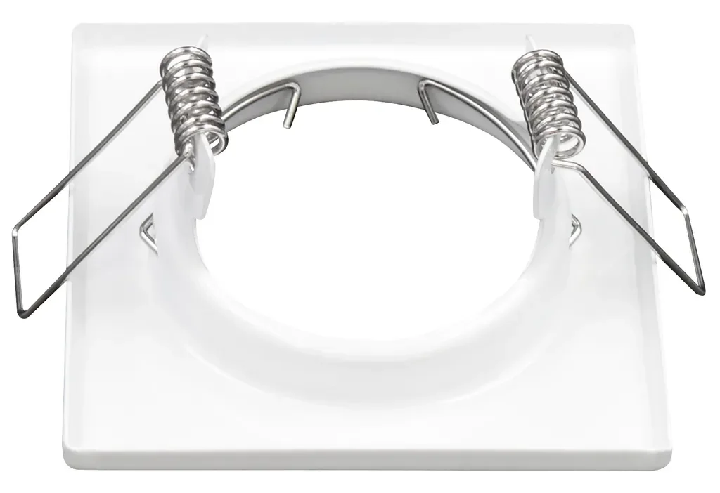 McShine Einbaurahmen ER-74 weiß 74x74 mm starr quadratisch LED Spot