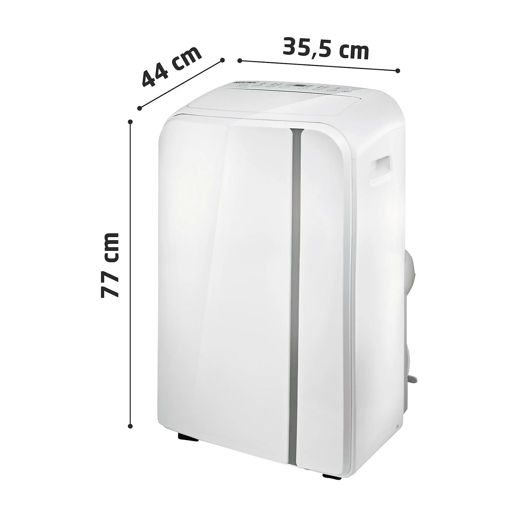 KOENIC KAC 9022 W mobile Klimaanlage weiß 80 m3 Energieklasse A