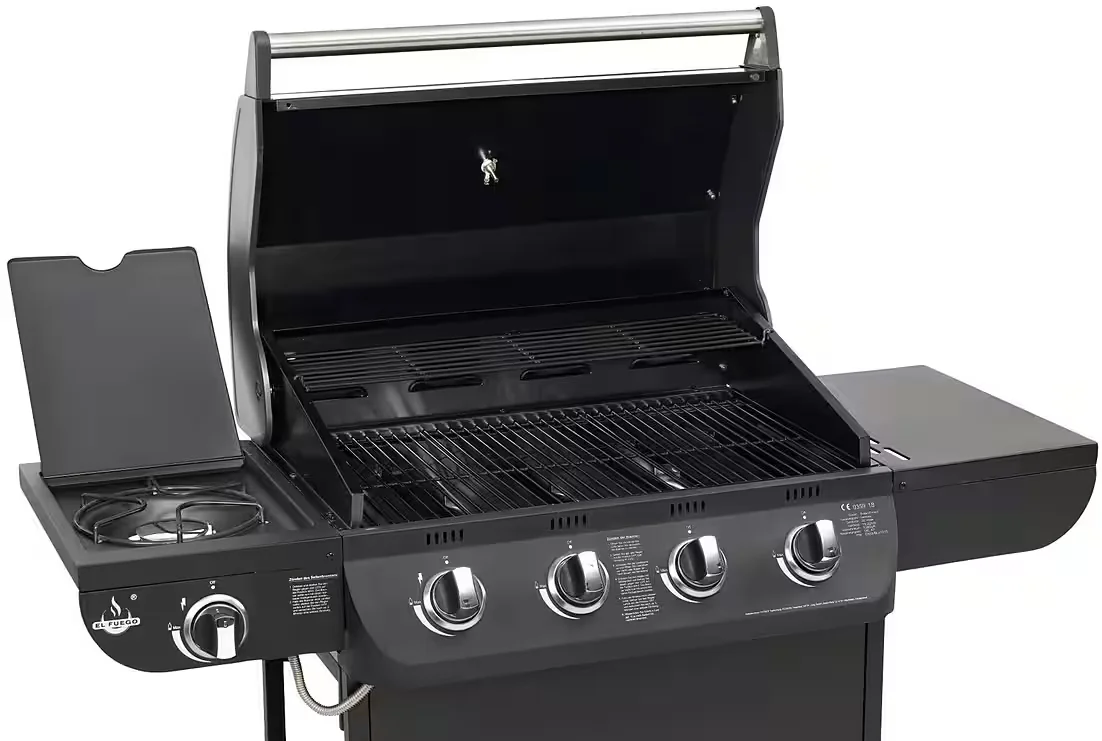 Gasgrill Columbus 4+1 BBQ für Garten und Terrasse