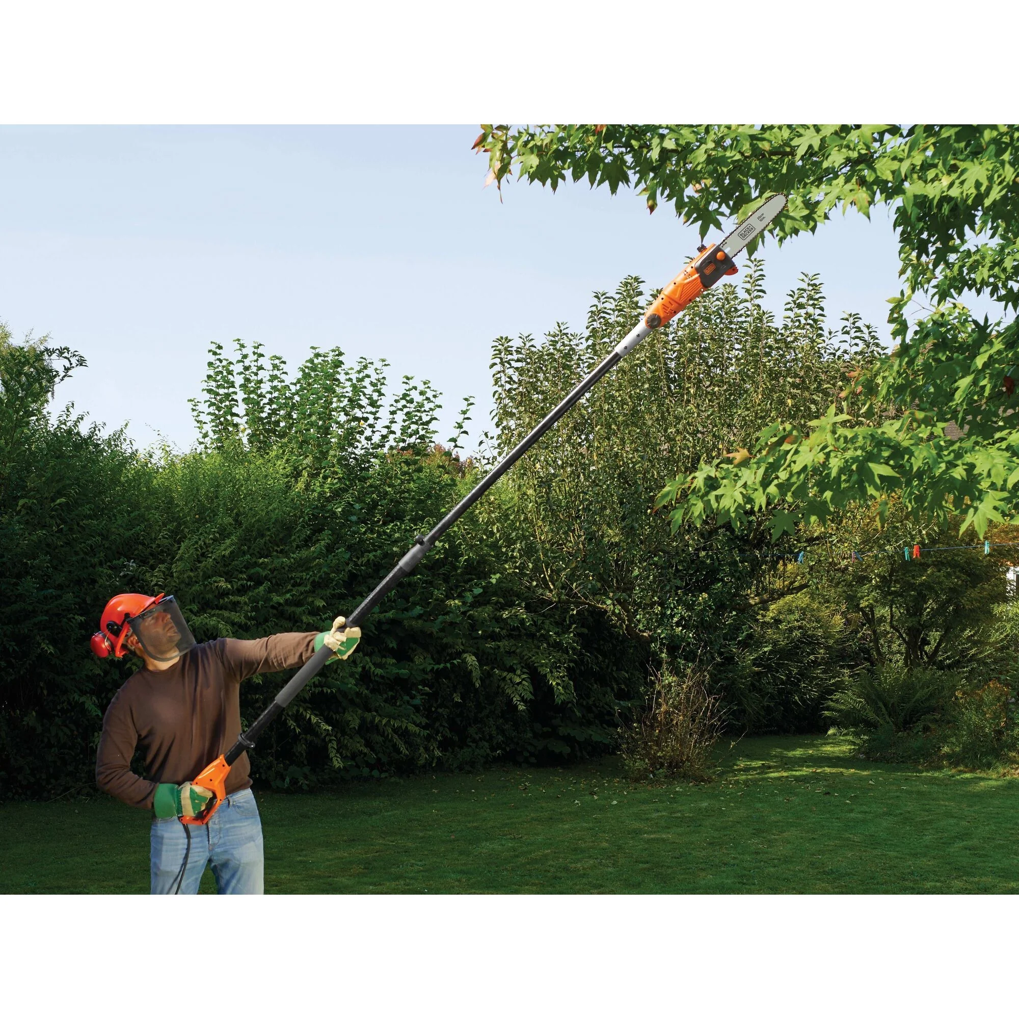BLACK+DECKER Hochentaster PS7525 Teleskop Kettensäge