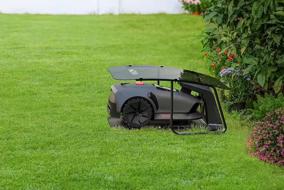 Rasenmähroboter MOVA 600 Kit inkl 5 Ah Zusatz Akku Ersatzklingen