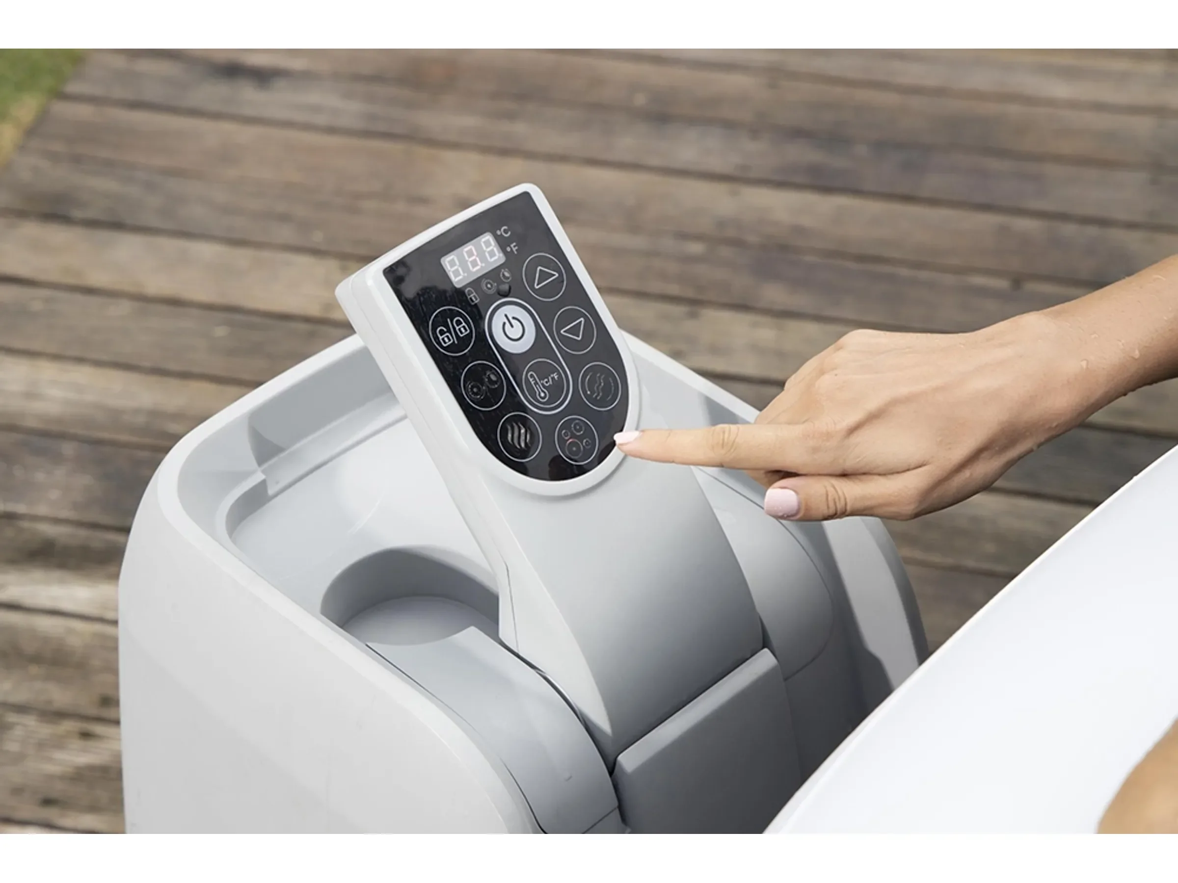 Bestway Lay-Z-Spa Miami AirJet Whirlpool aufblasbar 180 x 66 cm rund
