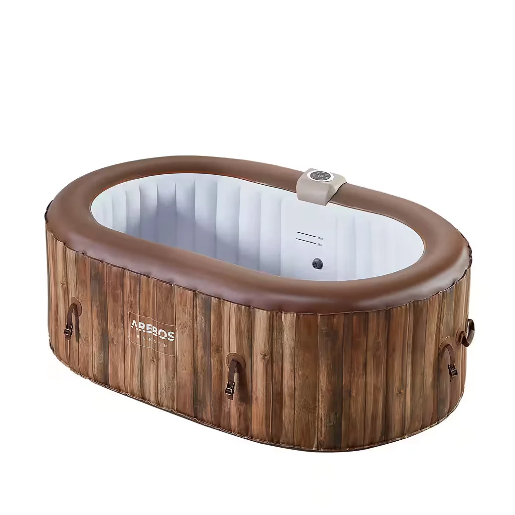 Whirlpool BERGEN aufblasbar für 2 Personen 90 Massagedüsen Outdoor