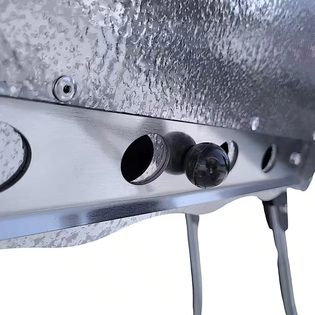 Holzkohlegrill Schaschlikgrill Astana Deluxe Edelstahl rostfrei