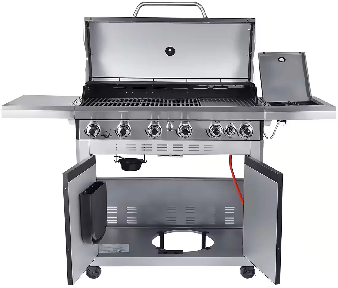 Gasgrill Detroit BBQ Grill für Garten und Terrasse