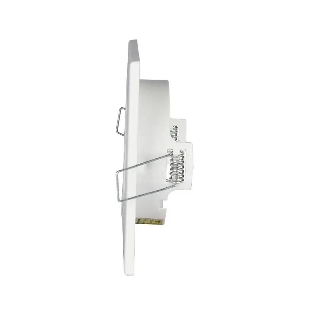 LED Einbaurahmen schwenkbar Eckig Quadrat Weiß Matt für GU10 MR16