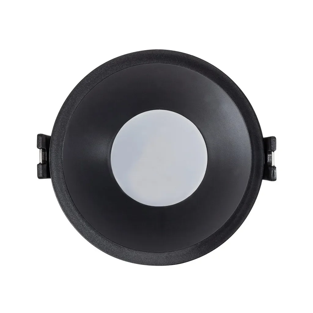 LED Downlight Einbaustrahler GU10 6W 85 mm 4000K neutralweiß schwarz