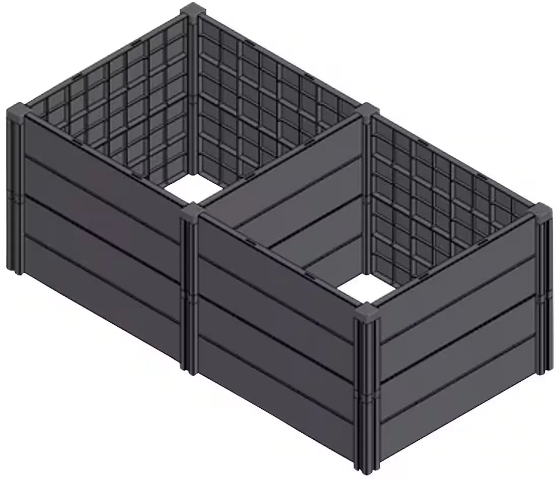 Hochbeet Demeter XL großes Gartenbeet für Gemüse und Kräuter