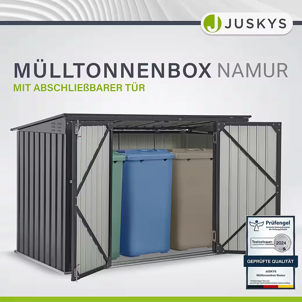 Mülltonnenbox Namur Verkleidung für Garten und Hof