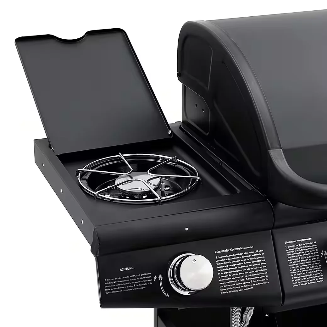 Gasgrill RED BBQ für Garten und Terrasse