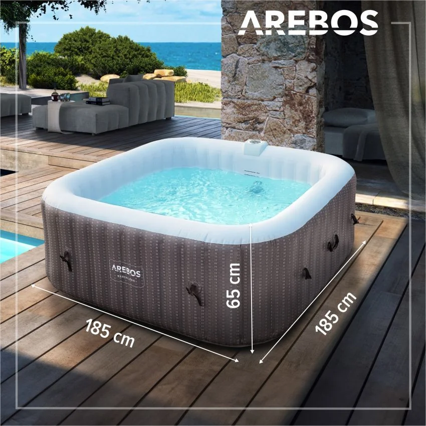 Spa Pool Whirlpool BARCELONA Outdoor Garten Wellness