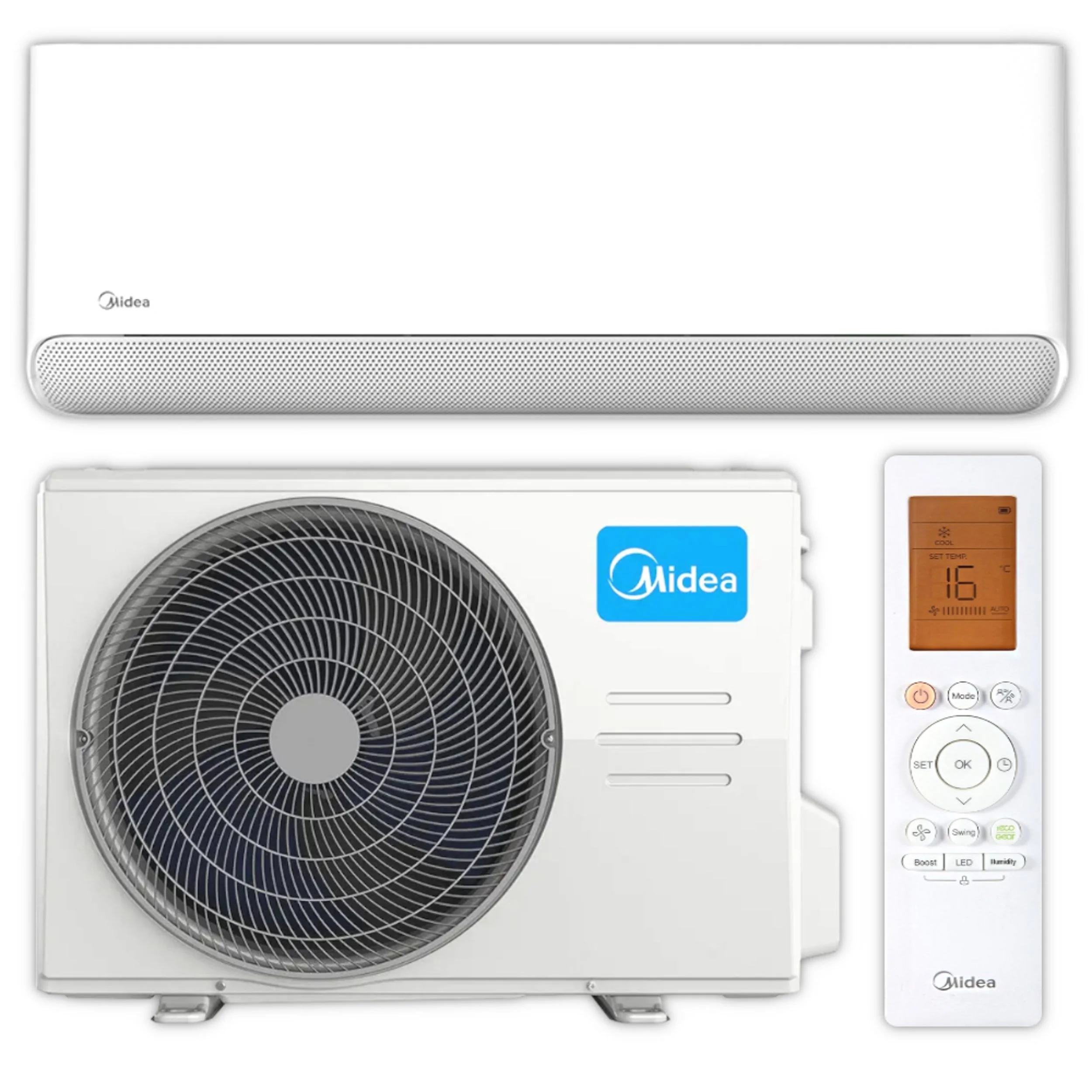 Split Klimaanlage Set MSCB1BU-12HRFN8-ME + MOX103-12HFN8-ME