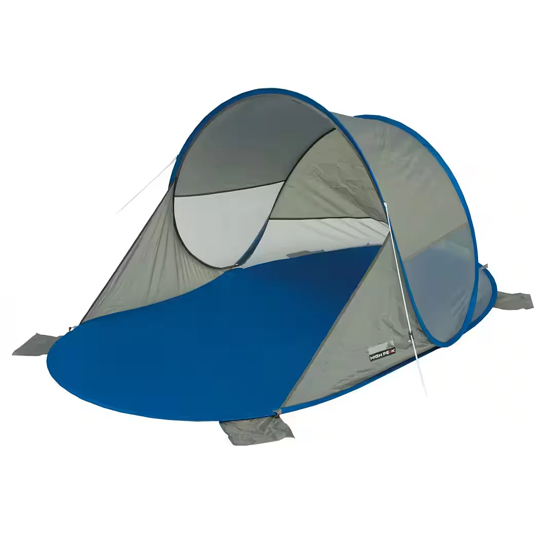 High Peak Pop Up Strandmuschel Calvia Kuppelzelt leicht UV Schutz
