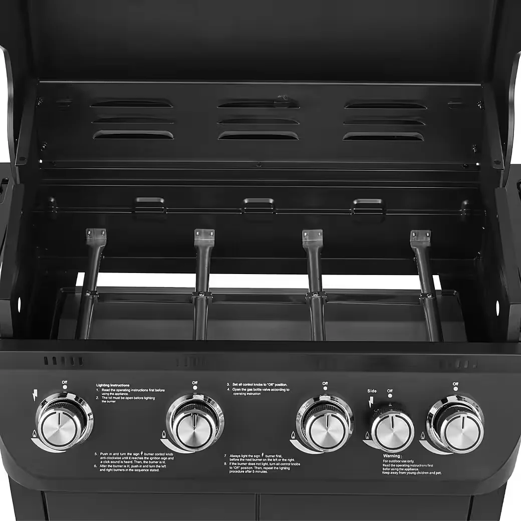 Gasgrill BRANDO BBQ Outdoor Grill für Garten und Terrasse