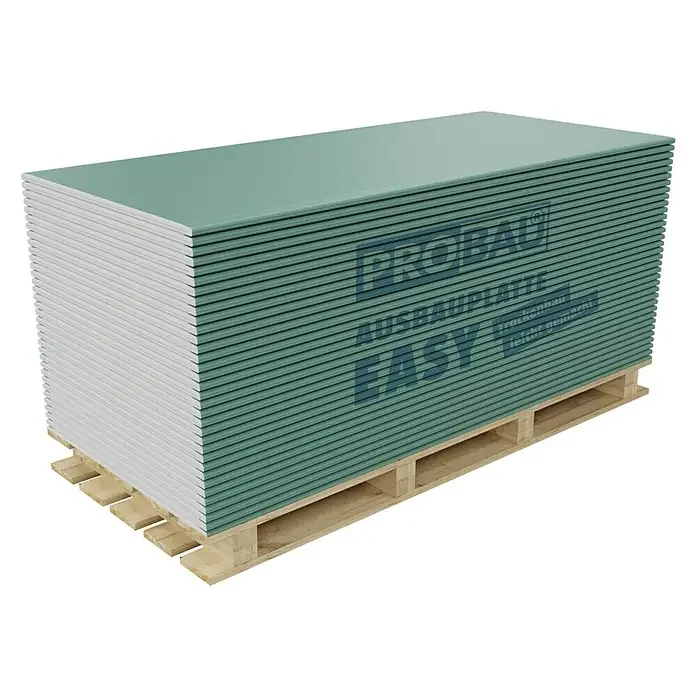 Probau Gipskartonplatte Easy imprägniert 2000x900x12,5 mm Feuchtraum
