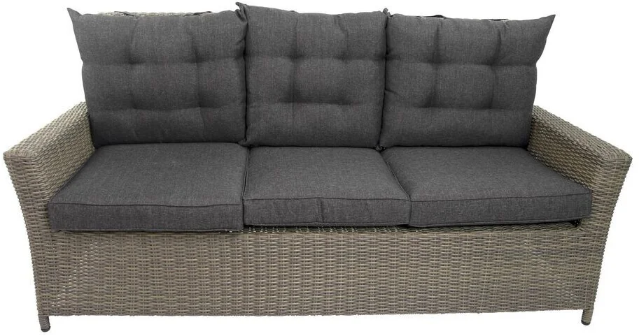 Dininglounge Set Asti braun Polyrattan 7 Personen bellavista Outdoor
