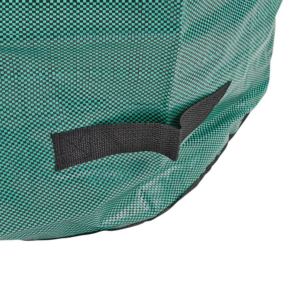 KESTEK Gartensack PP-Gartentasche 272 Liter grün Laubsack mit Griffen