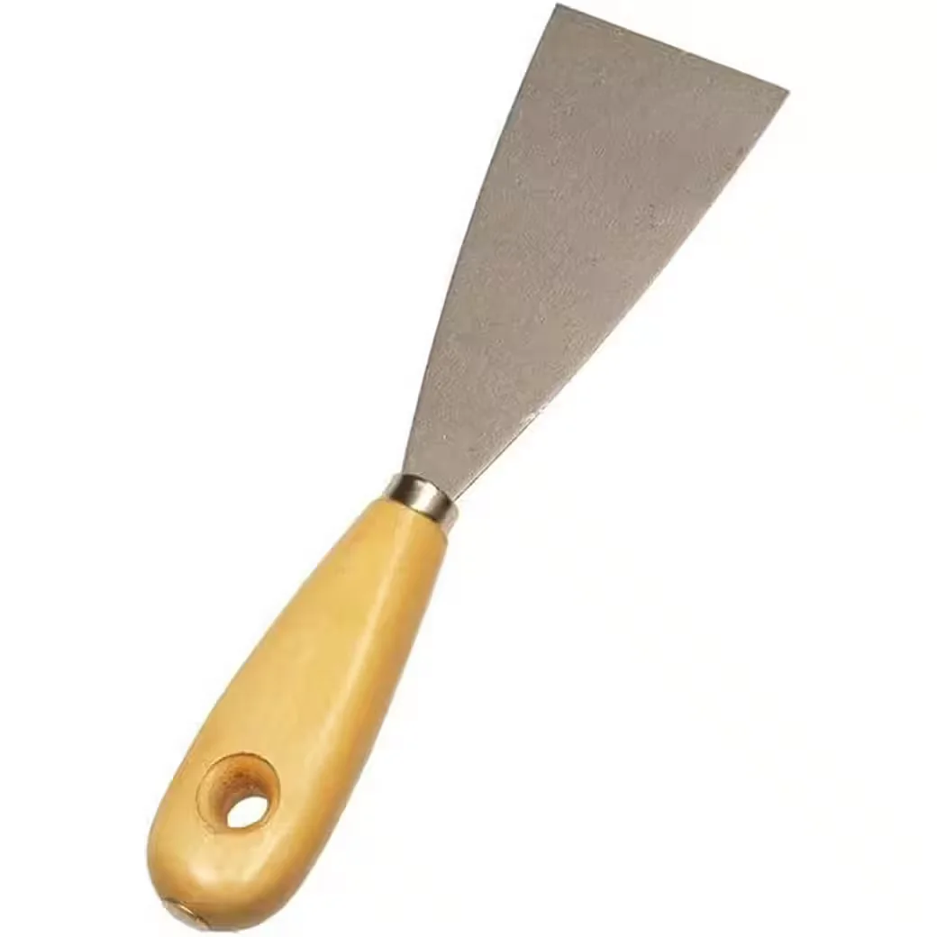 MAKO Malerspachtel 50 mm flexibles Blatt Holzgriff für Malerarbeiten